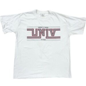 Vintage Men's XL University Of Nevada Las Vegas Single‎ Stitch Varsity T-Shirt